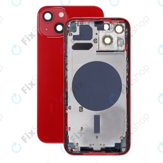Tylna obudowa do iPhone 13, Czerwony, Red