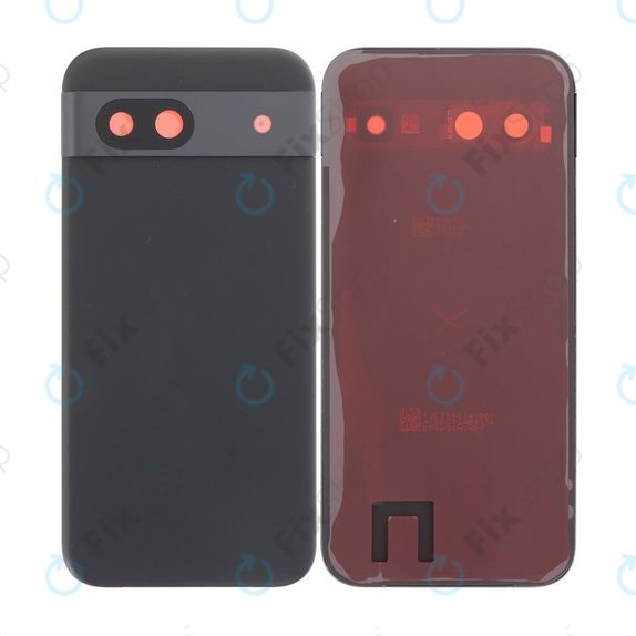 Tylna pokrywa baterii z kompletnym montażem do Google Pixel 8a, Obsidian