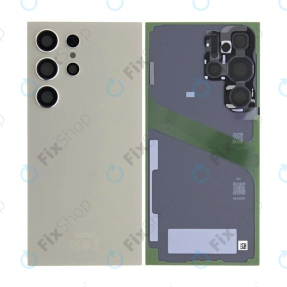 Tylna pokrywa baterii do Samsung S24 Ultra S928B, GH82-33349A, Titanium Gray, Genuine Service Pack