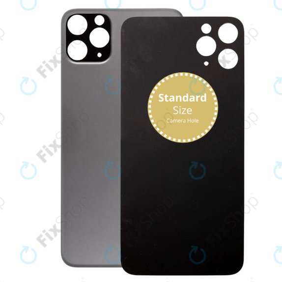 Tylne szklo pokrywy do iPhone 11 Pro Max, Space Gray