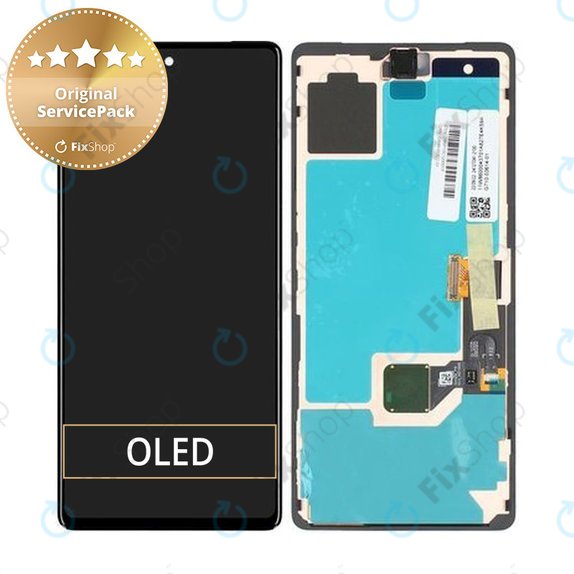 Wyświetlacz z ekranem dotykowym do Google Pixel 7 GVU6C GQML3, G949-00322-01, Genuine Service Pack