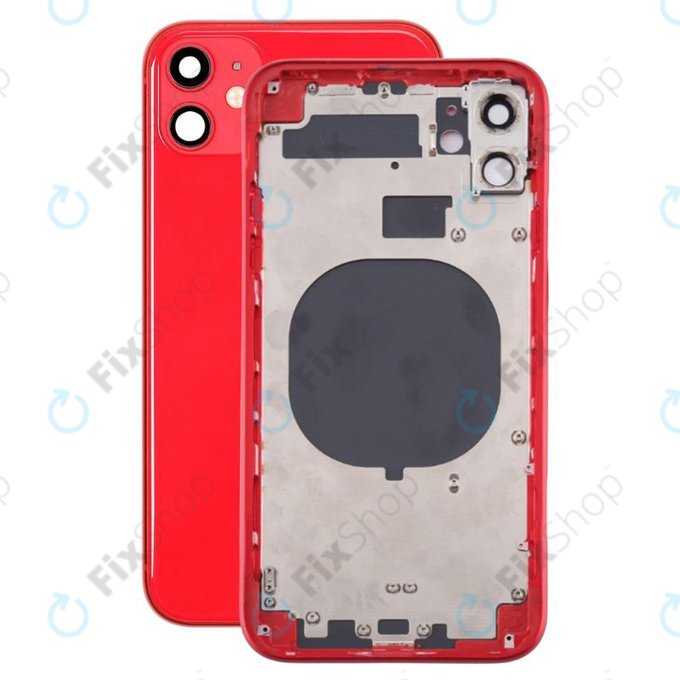 Tylna obudowa do iPhone 11, Czerwony, Red