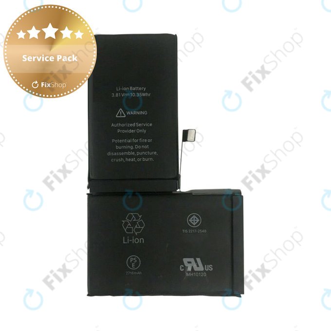 Bateria dla iPhone X, 2716mAh, Service Pack