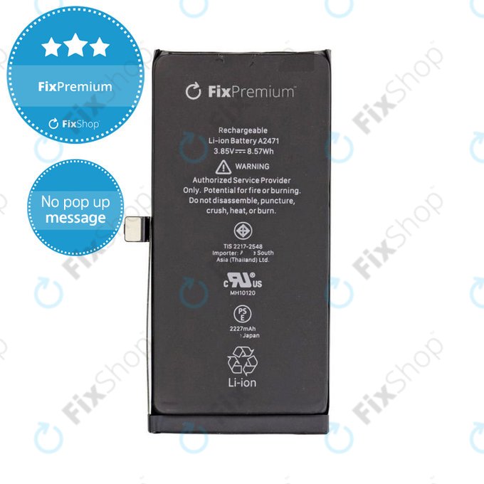 Bateria dla iPhone 12 Mini, 2227mAh, DIAGNOSTIC