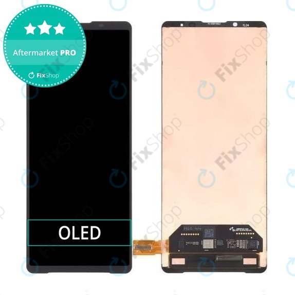 Wyświetlacz OLED do Sony Xperia 1 IV XQCT54, Ekran dotykowy bez ramki