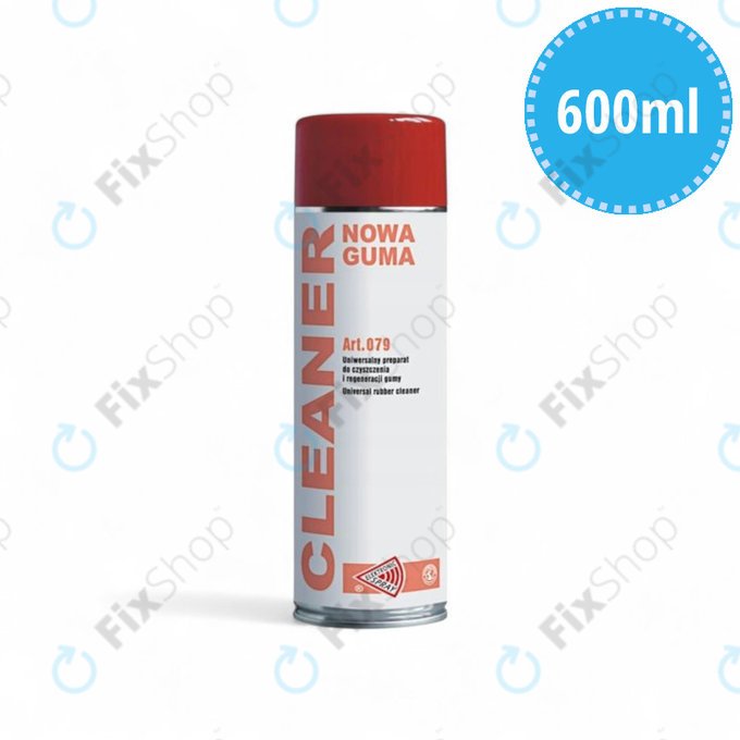 Czyścik do gumy, 600 ml, spray