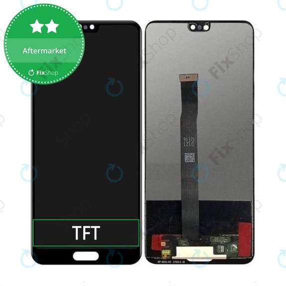 Wyświetlacz do Huawei P20, Ekran dotykowy bez ramki, TFT