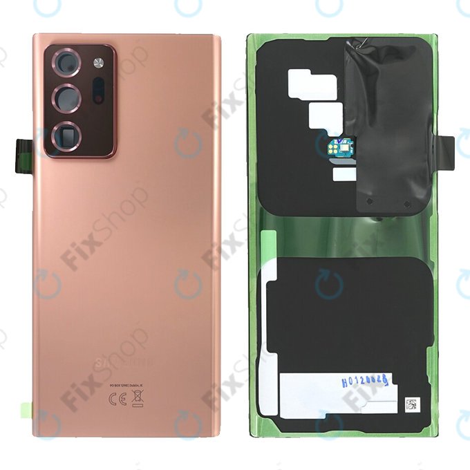 Tylna pokrywa baterii do Samsung Note 20 Ultra N986B, GH82-23281D, Mystic Bronze, Genuine Service Pack