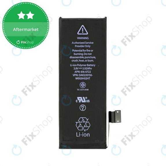 Bateria dla iPhone 5S, 1560mAh