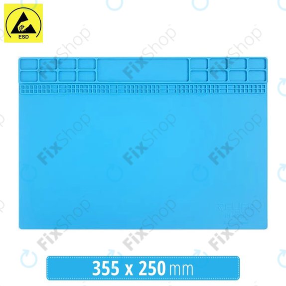 Antystatyczna, zaroodporna podkładka silikonowa ESD, 35.5 x 25 cm, Relife RL-004A