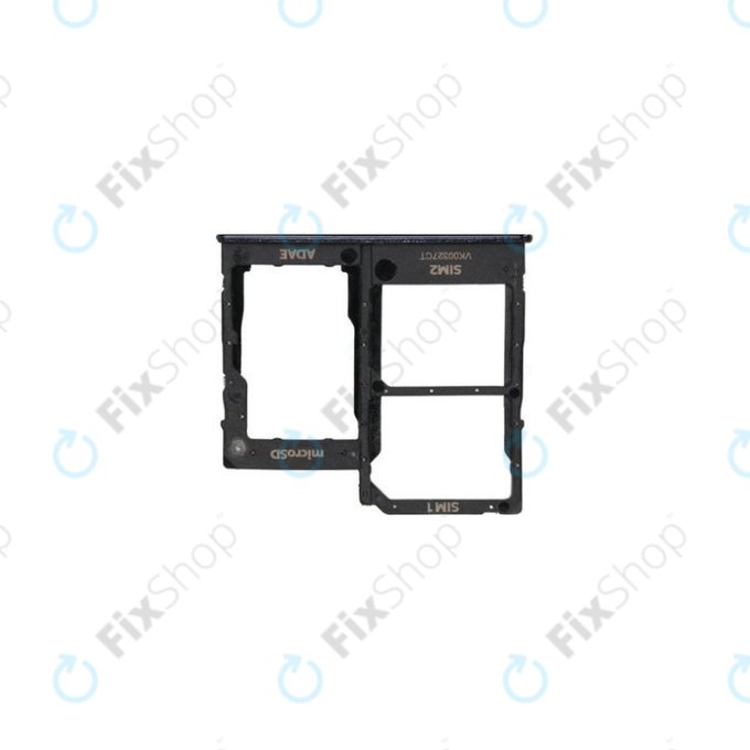 Tacka SIM z SD do Samsung A41 A415F, GH98-45275A, Prism Crush Black, Genuine Service Pack