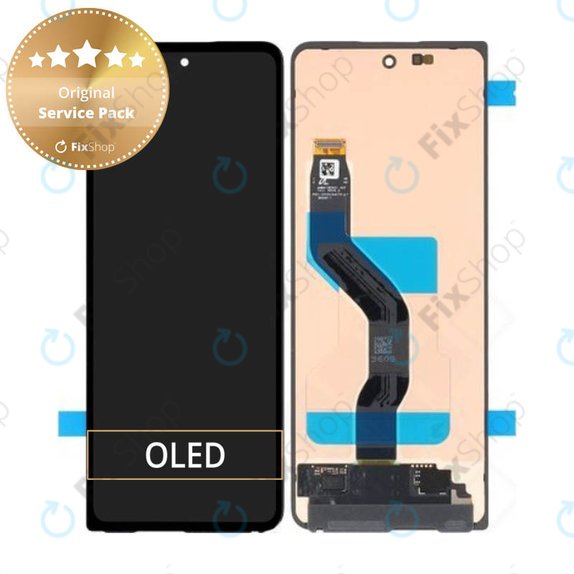 Wyświetlacz z ekranem dotykowym (External) do Samsung Z Fold 5, F946B, GH82-31849A, Genuine Service Pack