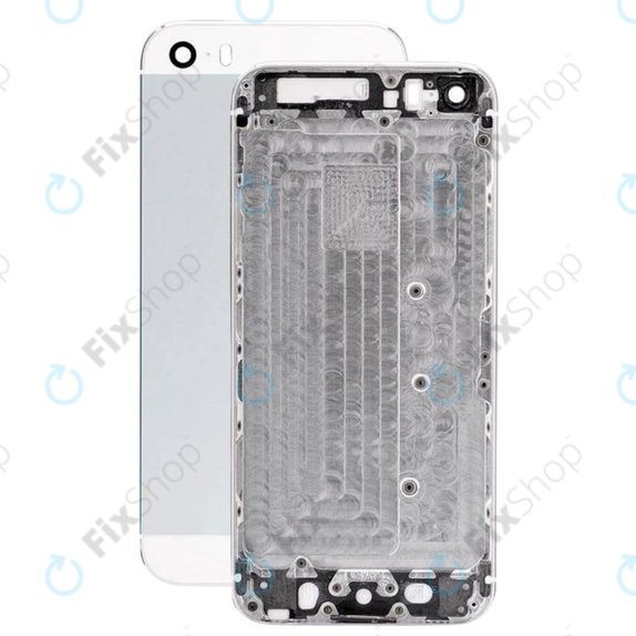 Tylna obudowa do iPhone SE, Srebrny, Silver