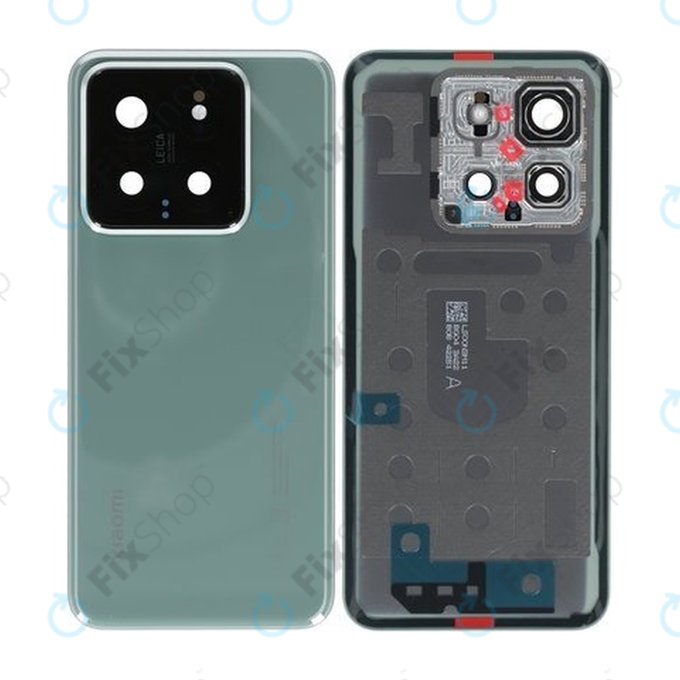 Tylna pokrywa baterii do Xiaomi 14, 23127PN0CC, 56002700N300, Jade Green, Genuine Service Pack
