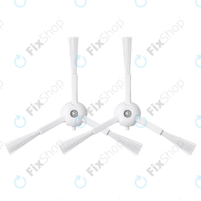 Szczotka boczna, 2 szt., Biała do Roborock S8 MaxV Ultra, S8 Max Ultra