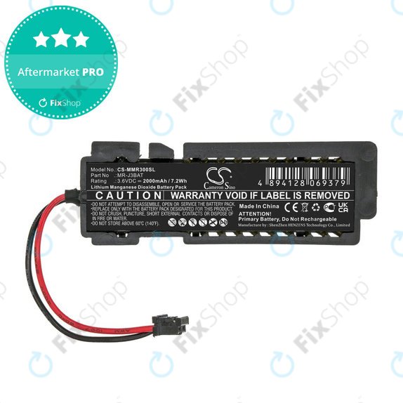 Bateria do Mitsubishi Melservo MR-J3, 2000mAh, Li-MnO2, 3.6V, MR-J3BAT, HQ