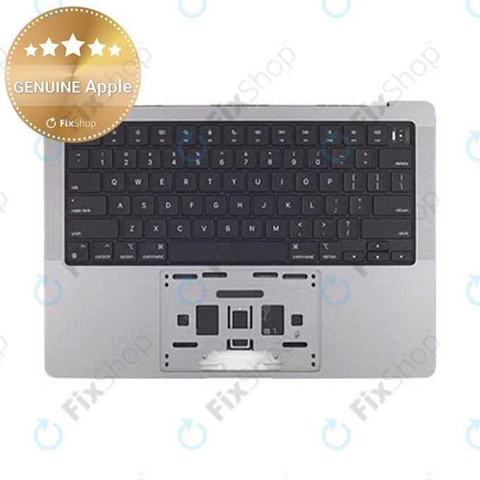 Górna rama klawiatury do MacBook Pro 14", A2442 (2021), A2779 (2023), z klawiaturą US i baterią, Space Gray, 661-21972, Genuine Apple