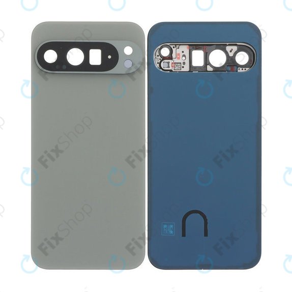 Tylna pokrywa baterii z kompletnym montażem do Google Pixel 9 Pro XL, Hazel