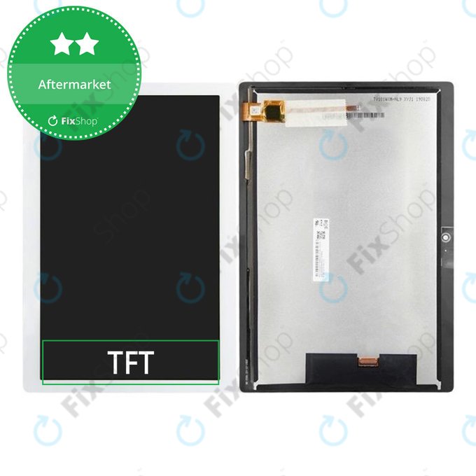 Wyświetlacz do Lenovo Tab M10 TB-X505, Ekran dotykowy bez ramki, Bialy, White, TFT