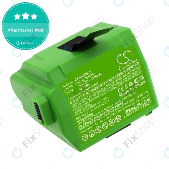 Bateria do iRobot Roomba S9, S9+, ABL-B, 4650994, Li-Ion, 14,4V 3300mAh, HQ