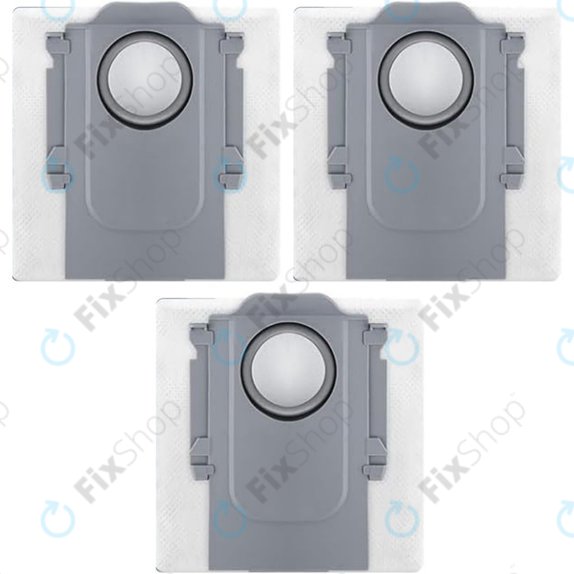 Worek na kurz, 3 szt. do Xiaomi Roborock Qrevo Curv, Qrevo Edge, S8 MaxV Ultra, S8 Max Ultra, Saros 10, Saros 10R, QV-series