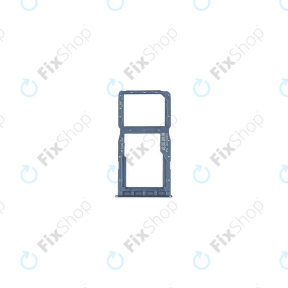 Tacka SIM/SD do Huawei P30 Lite, 51661LWN, 51661NAN, Peacock Blue, Genuine Service Pack