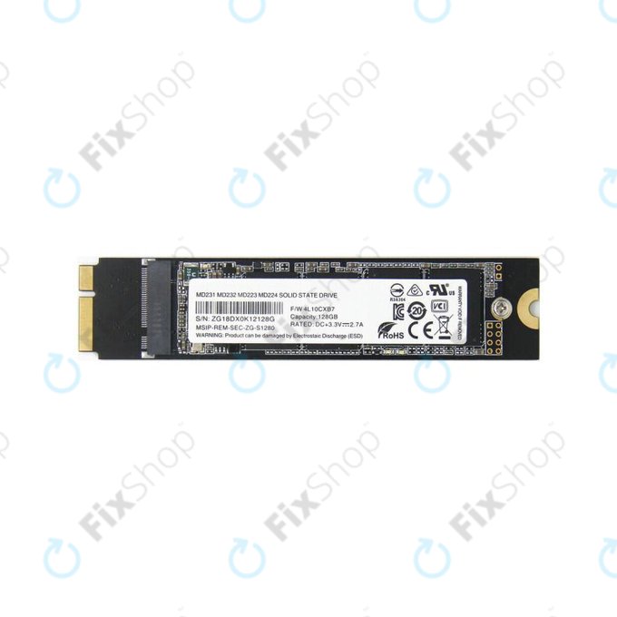 SSD 256GB do MacBook Air 11" A1465, Mid 2012, 13" A1466, Mid 2012