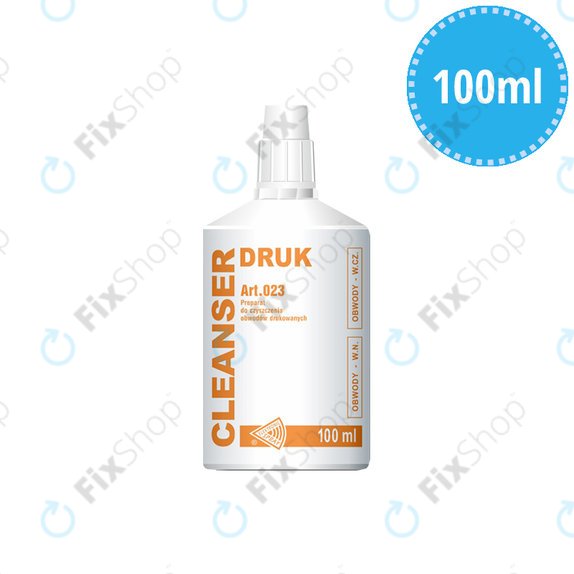 Środek czyszczący do płytek PCB, 100ml, Cleanser DRUK