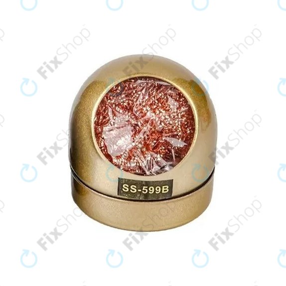 Czyścik do końcówek lutowniczych, Złoty, Gold, Sunshine 599B