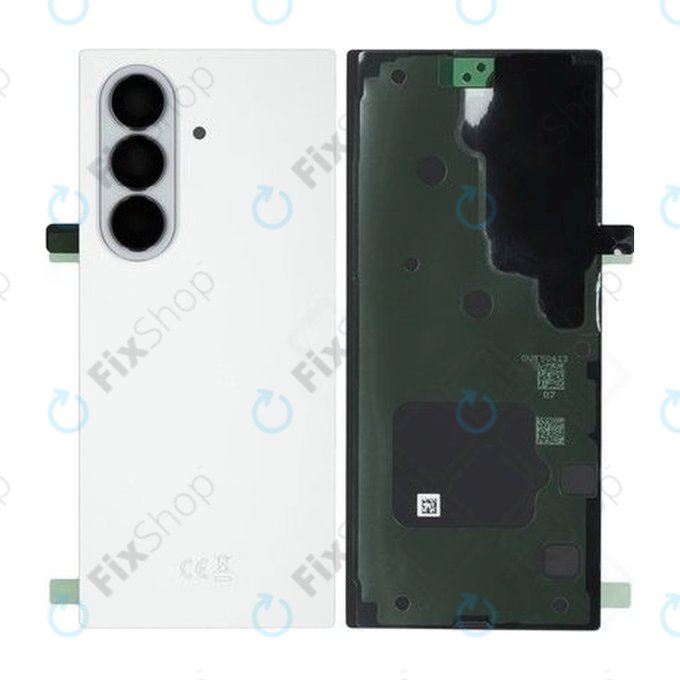 Tylna pokrywa baterii do Samsung Z Fold 7 F966B, GH82-37534A, Silver Shadow, Genuine Service Pack