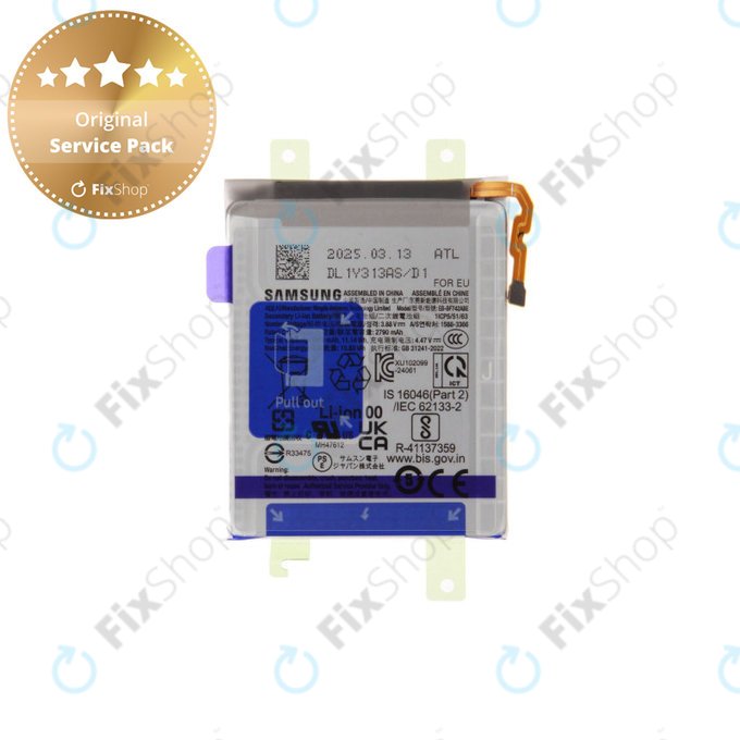 Bateria dla Samsung Z Flip7 FE, Sub, EB-BF742ABE, GH82-37737A, Genuine Service Pack