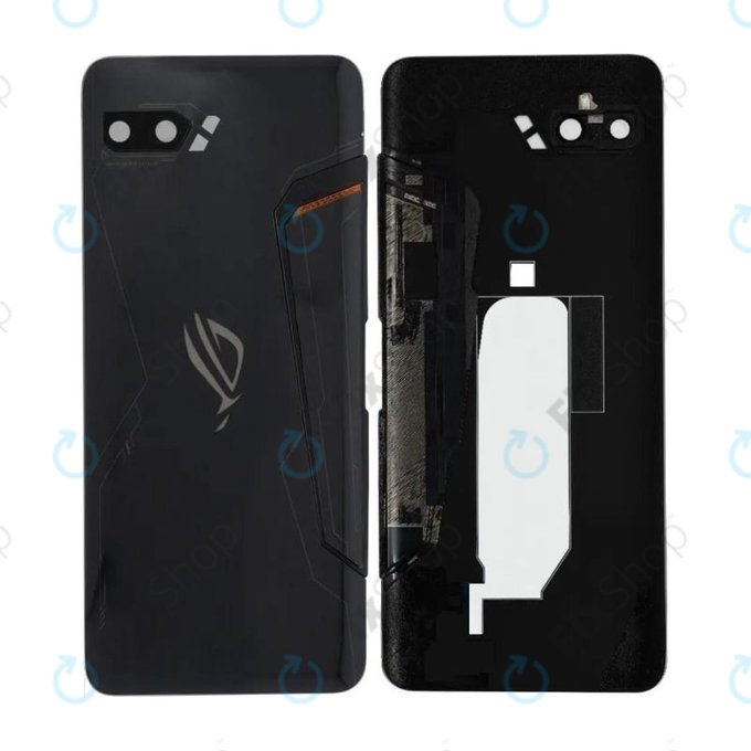 Tylna pokrywa baterii do Asus ROG Phone 2 ZS660KL, Matte Black