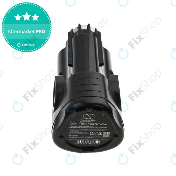 Bateria do Black & Decker EGBL108, BDCDMT112, 2500mAh, Li-Ion, 12V, LBXR12, BL1310, BL1510, LB12, HQ