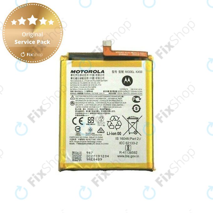 Bateria do Motorola Moto G Pro, KX50, 4000mAh, SB18C57819, Genuine Service Pack