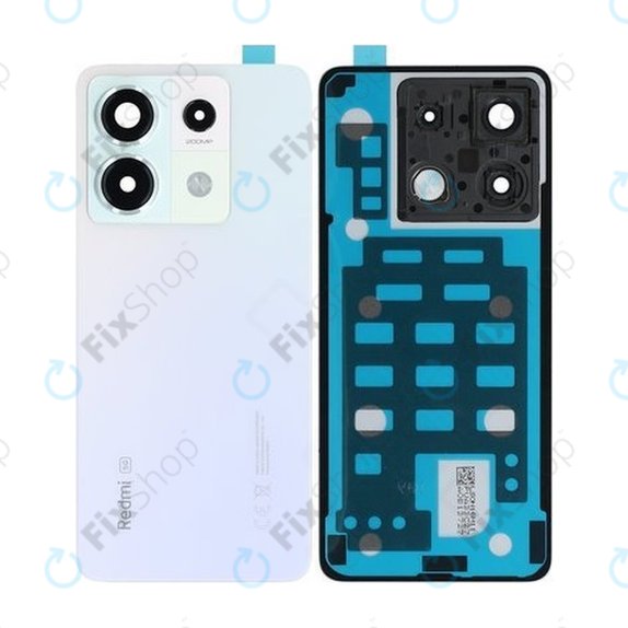 Tylna pokrywa baterii do Xiaomi Redmi Note 13 Pro 5G, 2312DRA50C, 5600110N1600, Aurora Purple, Genuine Service Pack