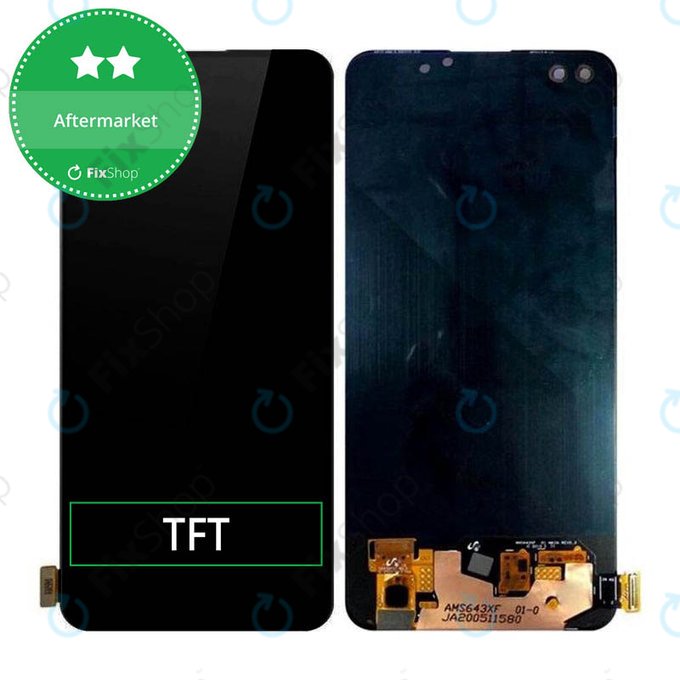 Wyświetlacz do Oppo A93, Ekran dotykowy bez ramki, TFT