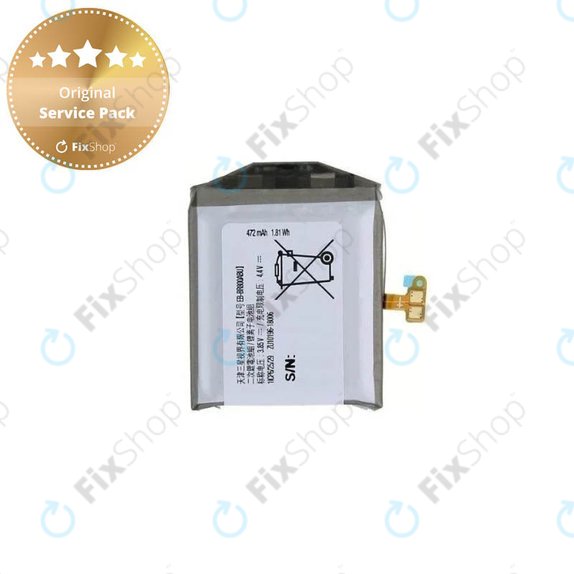 Bateria do Samsung Watch 46mm R800, EB-BR800ABU, 472mAh, GH43-04855A, Genuine Service Pack