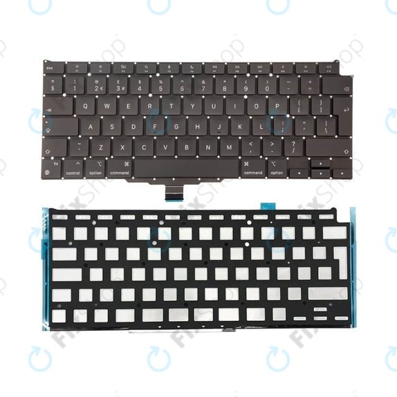 Klawiatura + Podświetlenie UK/EU do MacBook Air 13" A2337 (2020)