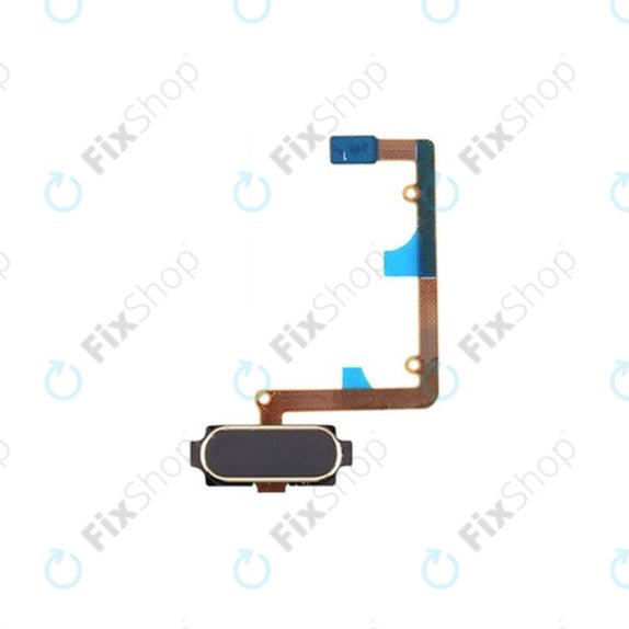 Przycisk Home z taśmą flex do Samsung Galaxy A5, A510F, 2016, Złoty, Gold, GH96-09497A, Genuine Service Pack