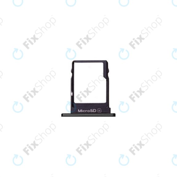 Szufladka Tacka Karty Sim do Nokia 5, MEND102034A, Matte Black, Genuine Service Pack
