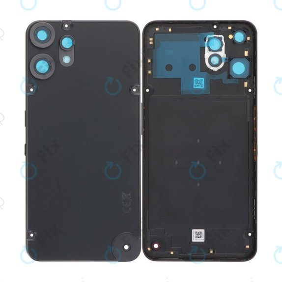 Kompletny Tylny Panel Baterii do Nothing CMF Phone 2 Pro, Czarny, Black