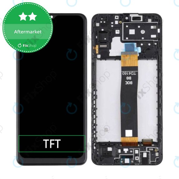 Wyświetlacz do Samsung A13 5G A136B, Ekran dotykowy z ramką, TFT