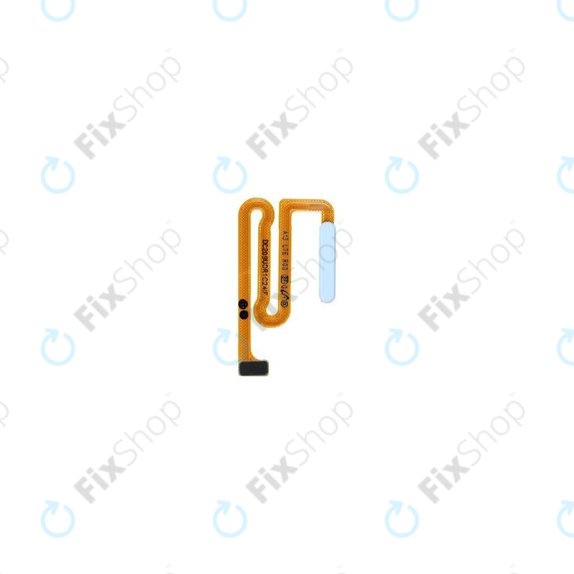 Czujnik linii papilarnych z taśmą flex do Samsung A13 A135F, GH96-15035B, Light Blue, Genuine Service Pack