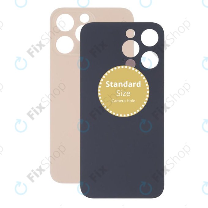 Tylne szklo pokrywy do iPhone 13 Pro, Złoty, Gold