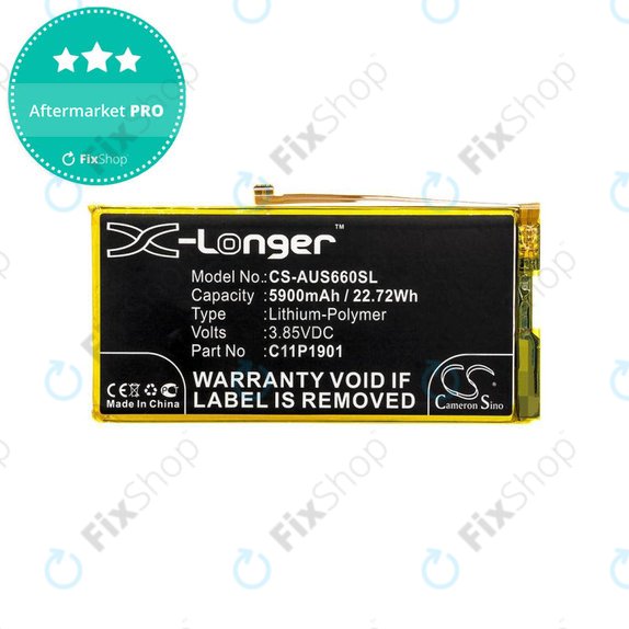 Bateria do Asus ROG Phone 2 ZS660KL, C11P1901, 5900mAh, HQ