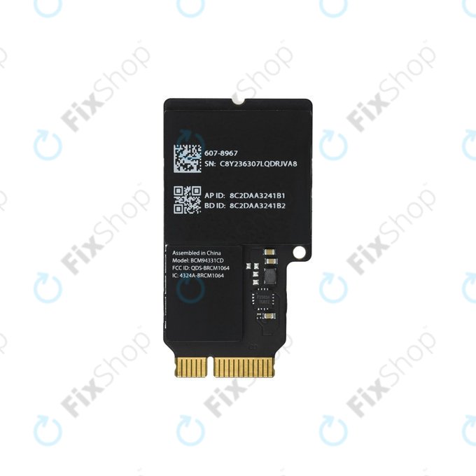 Karta sieci bezprzewodowej AirPORT BCM94331CD do iMac 21.5" A1418 (Late 2012 - Early 2013), iMac 27" A1419 (Late 2012), Refurbished