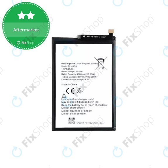 Bateria do Infinix Hot 11S NFC, BL-49GX, 5000mAh