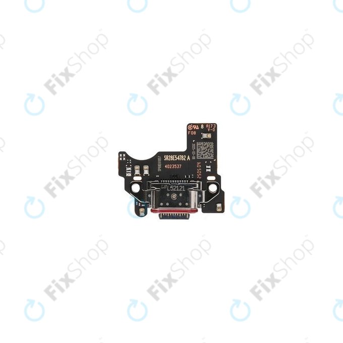 Złącze ładowania na płytce PCB do Motorola Edge 60 Fusion, 5P68C29865, Genuine Service Pack