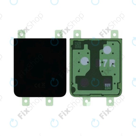 Kompletny Tylny Panel Baterii do Samsung Z Flip 7 FE F761B, Czarny, Black