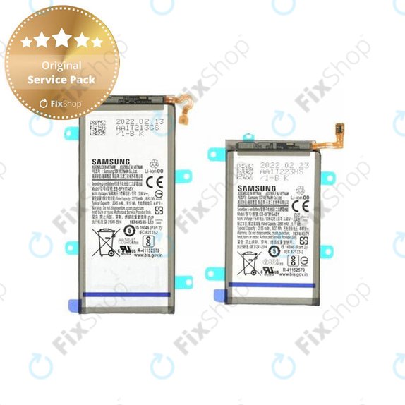 Bateria do Samsung Z Fold 2 F916B, EB-BF916ABY, EB-BF917ABY, 4500mAh, GH82-24137A, Genuine Service Pack
